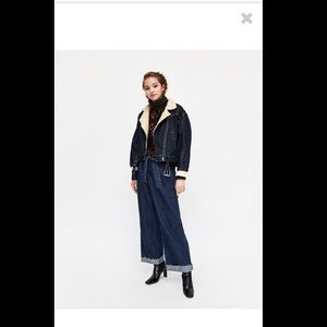 Zara high waist wide leg Jeans